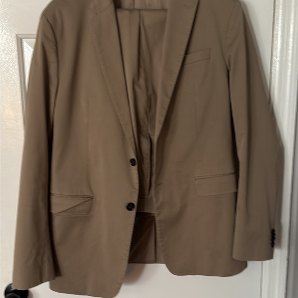 Banana Republic Men's Brown Blazer 42L, 34x32